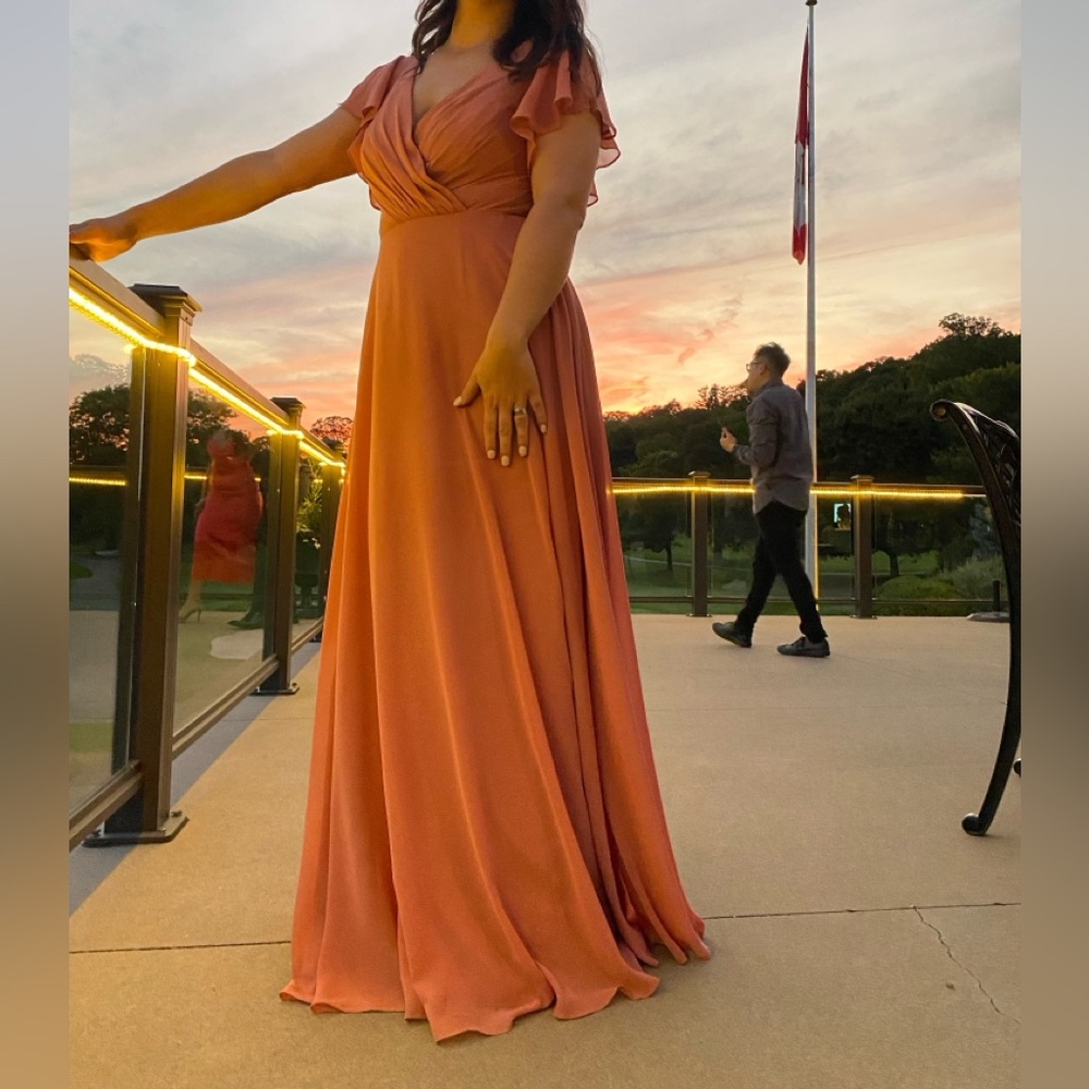 Celebrate! by DB bridesmaid or wedding guest dress dusty rose